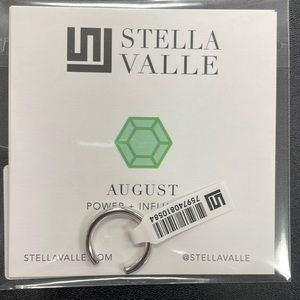 Stella Valle Silver August Birthstone Ring